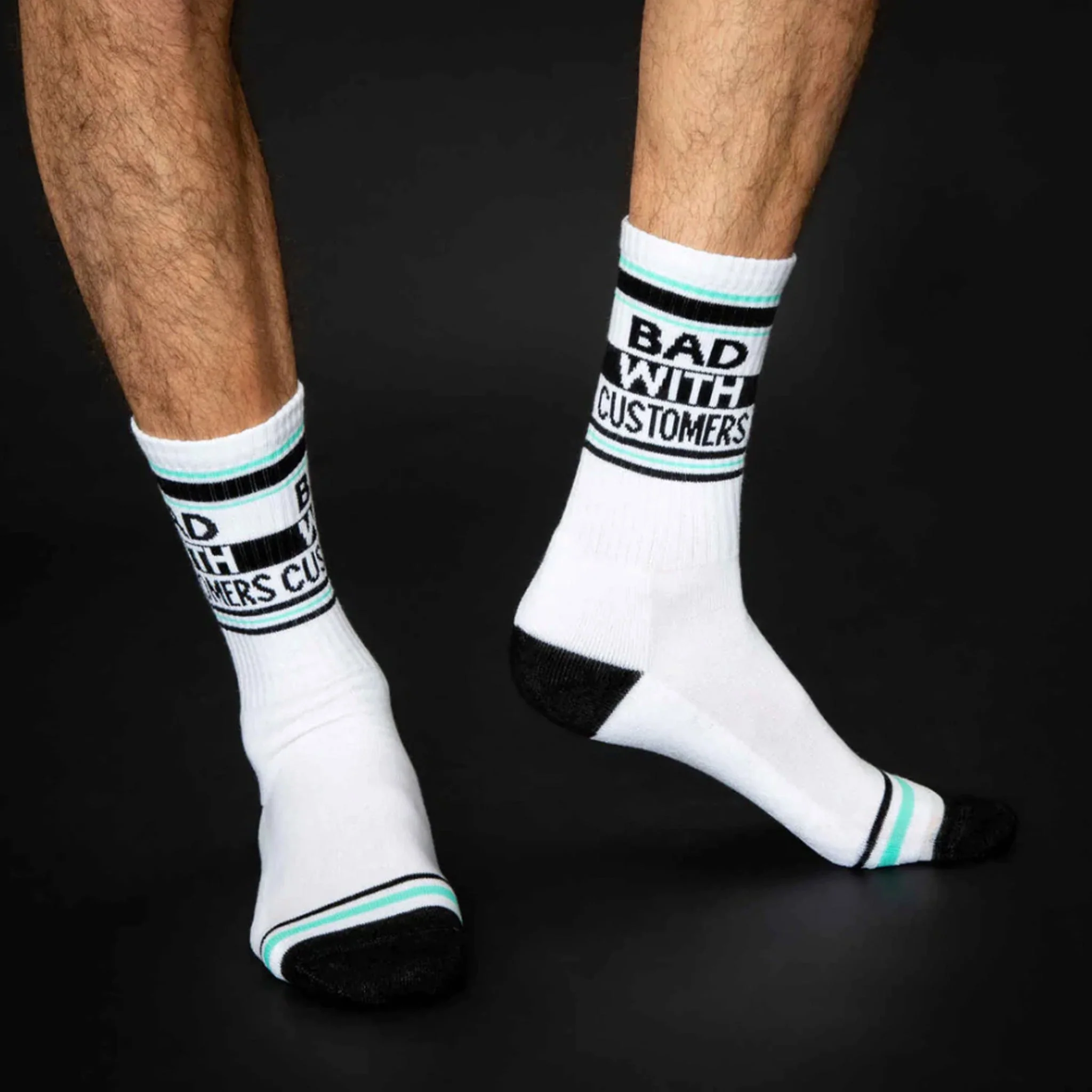 Bad with Customers Gym Socks - Image 2