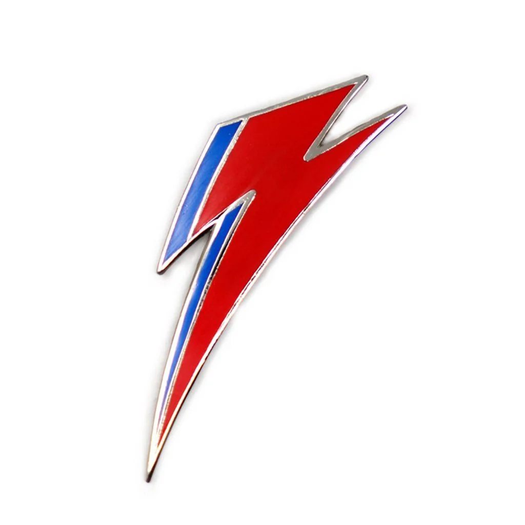 David Bowie Aladdin Bolt Enamel Pin