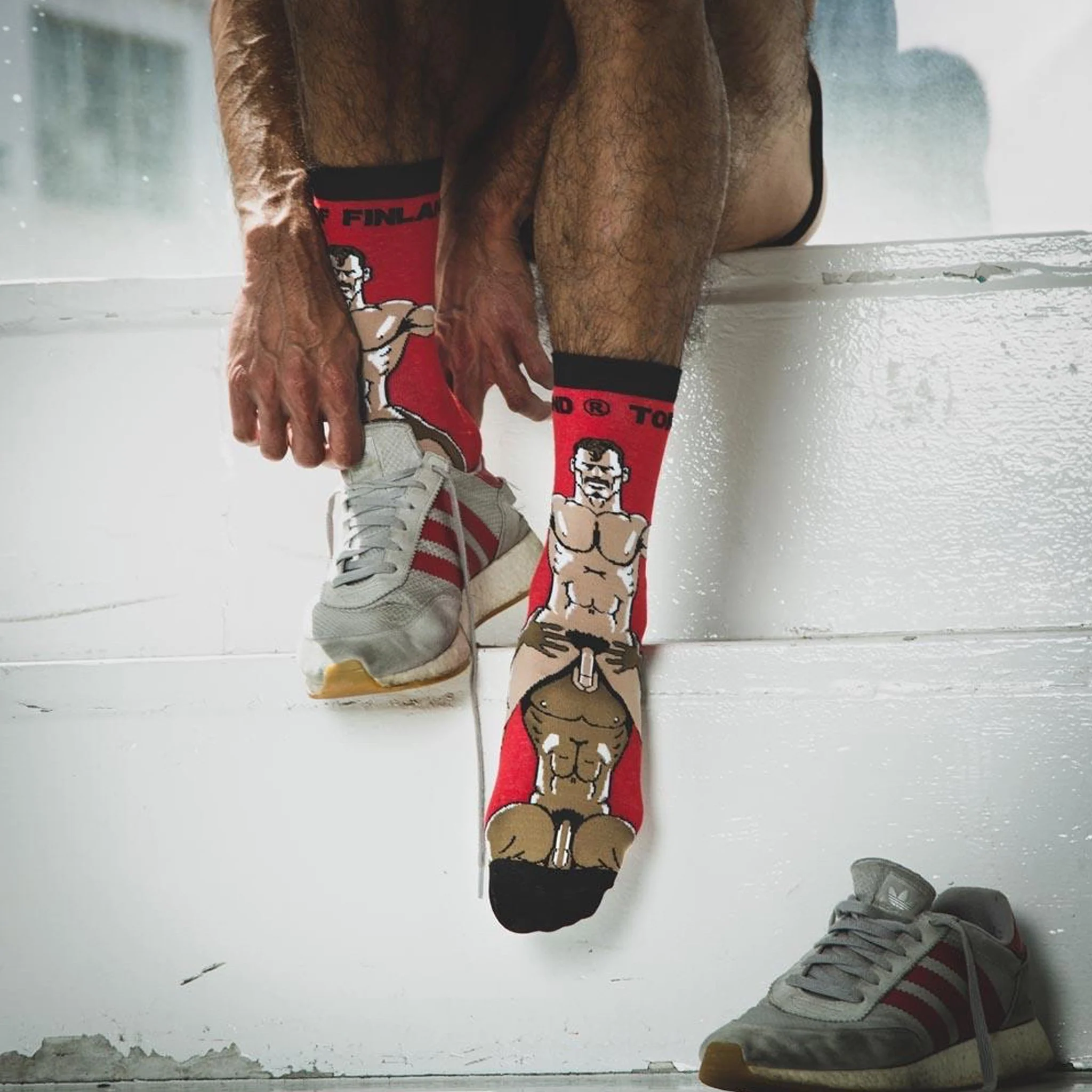 Tom of Finland Vitruvian Men Socks - Image 2